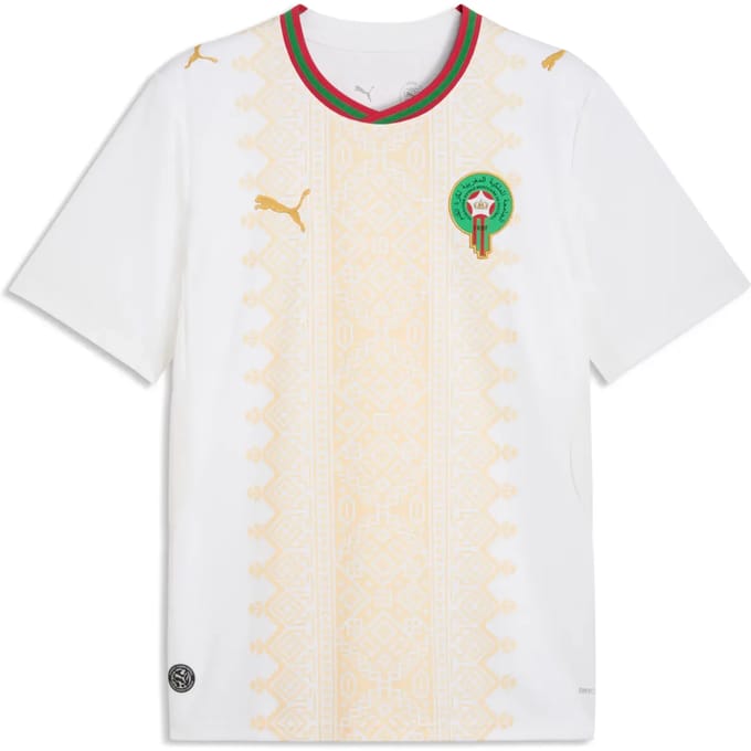 Puma Morocco Truien/Replica's Heren - Wit - Maat XXL - Poly Jersey