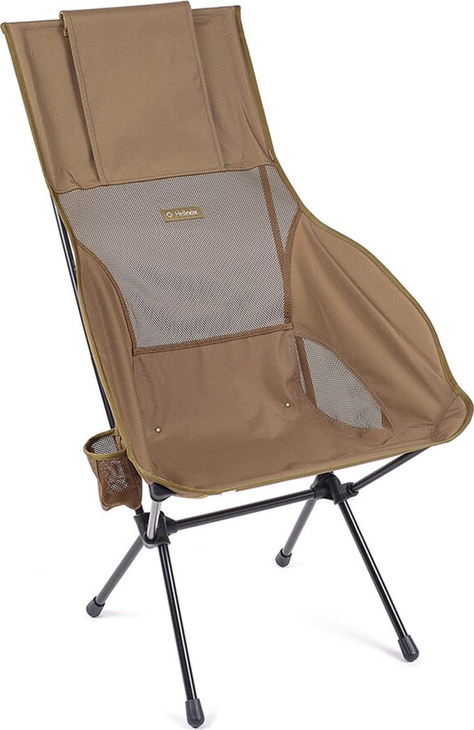 Helinox Savanna Kampeerstoel - Camping compact/lichtgewicht stoel opvouwbaar - Khaki