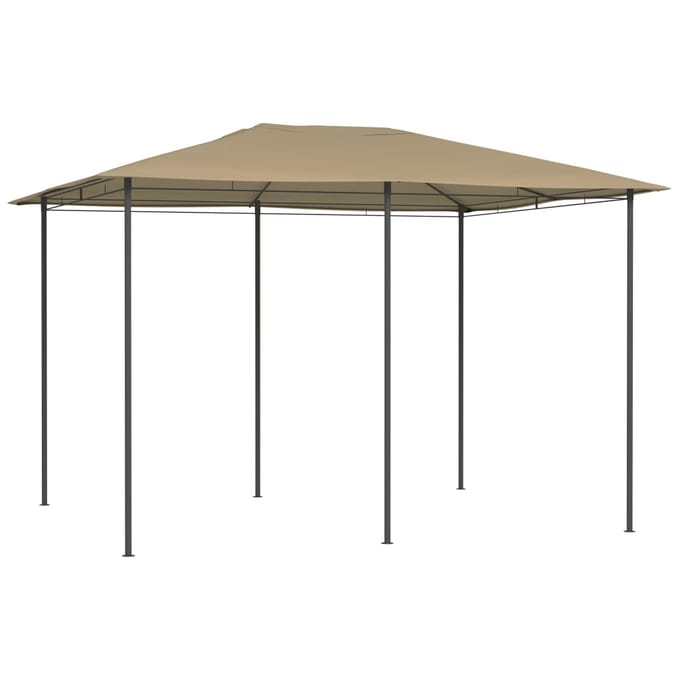 vidaXL - Prieel - 160 - g/m² - 3x4x2,6 - m - taupe