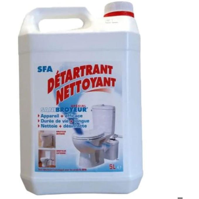 Détartrant nettoyant pour produits SFA - SFA - 5 litres