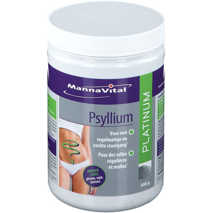 Mannavital Psyllium Platinum Poeder 300g