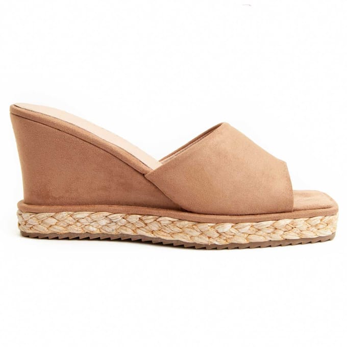 Sandalia De Cuña Para Mujer.  Montevita  Sparto2121  91734 37 bruin