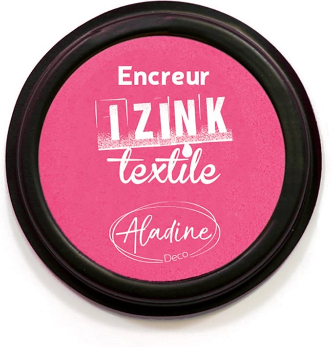 Encreur Izink Textile Framboise Dahlia