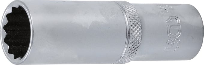 BGS Dopsleutel twaalfkant, diep 1/2 17 mm