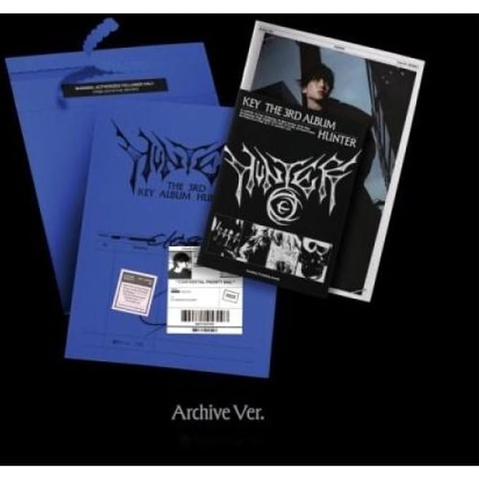 SLEUTEL - [HUNTER] 3e Album PAKKET THE ARCHIVE Versie