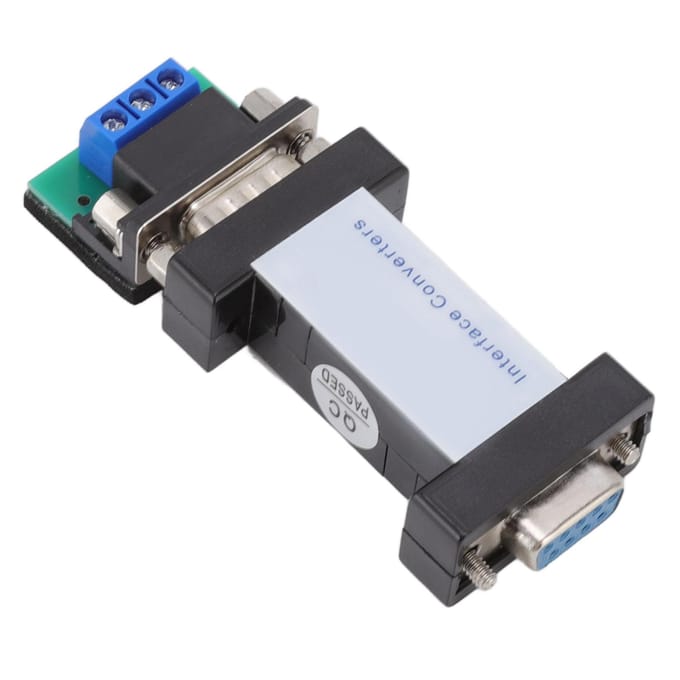 RS232 naar RS485 Converter Bidirectionele Interface ABS RS232 naar RS485 Converter Adapter voor Gegevens