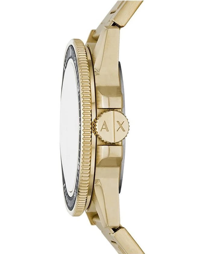 Armani Exchange Leonardo Heren Horloge Goudkleurig AX1854