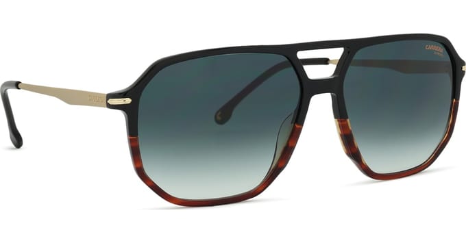 Carrera 324 59/15/145 Zonnebril Zwart Man