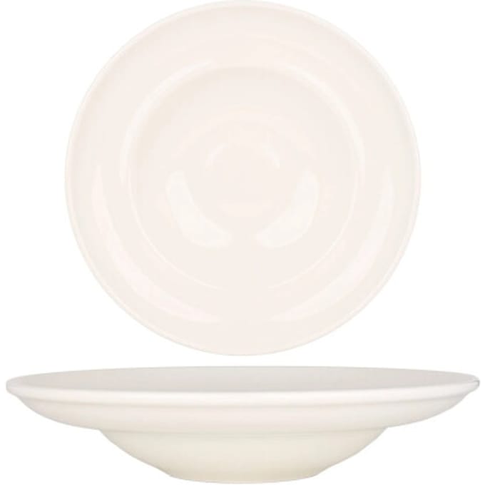 Bonna Pastabord - Gourmet - Porselein - 30 cm (550cc) - set van 2