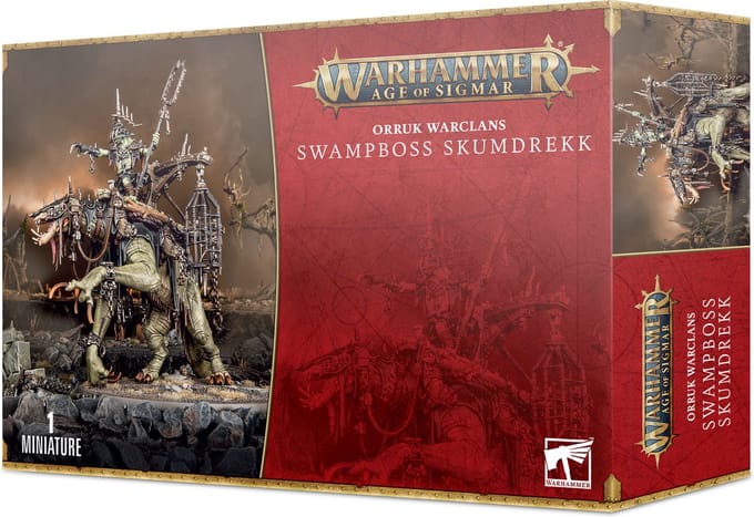 Warhammer Age of Sigmar Orruk Warclans Swampboss Skumdrekk