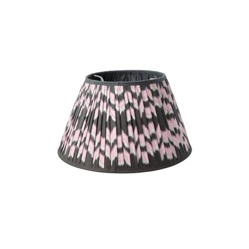 Rice lampenkap rond, formaat ø 40 x 25 cm., kleur grijs
