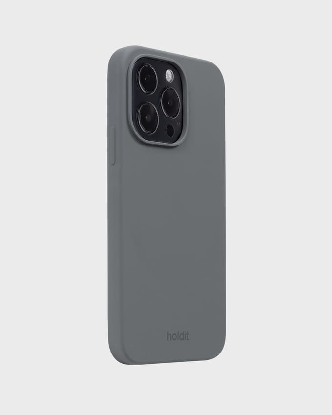 Phone Case Silicone Space Gray iPhone 14 Pro