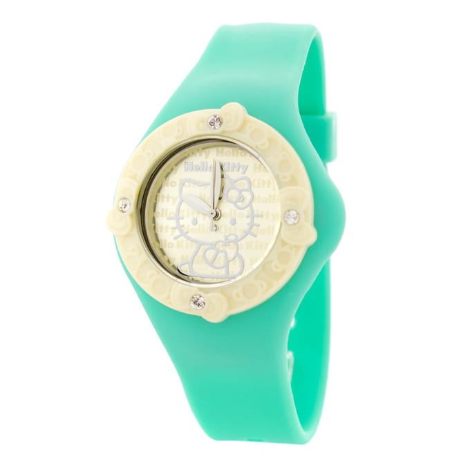 Horloge HELLO KITTY HK7158LS-10. Kwarts, Kleur CREAM. Vrouw.