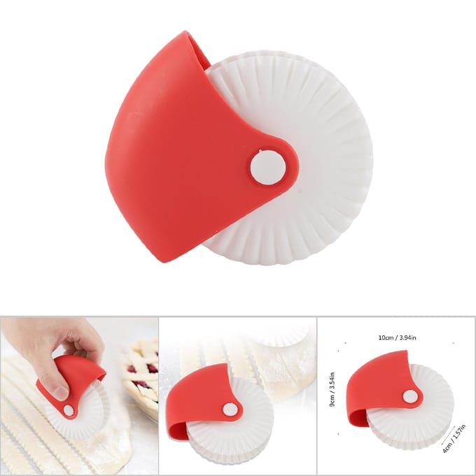 Handmatige Noedelrooster Snijder Roller Deegsnijder Pastamaker(Doorslijpschijf) white
