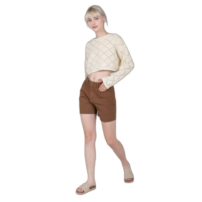 Hoge taille jeans shorts voor dames 24 Colours