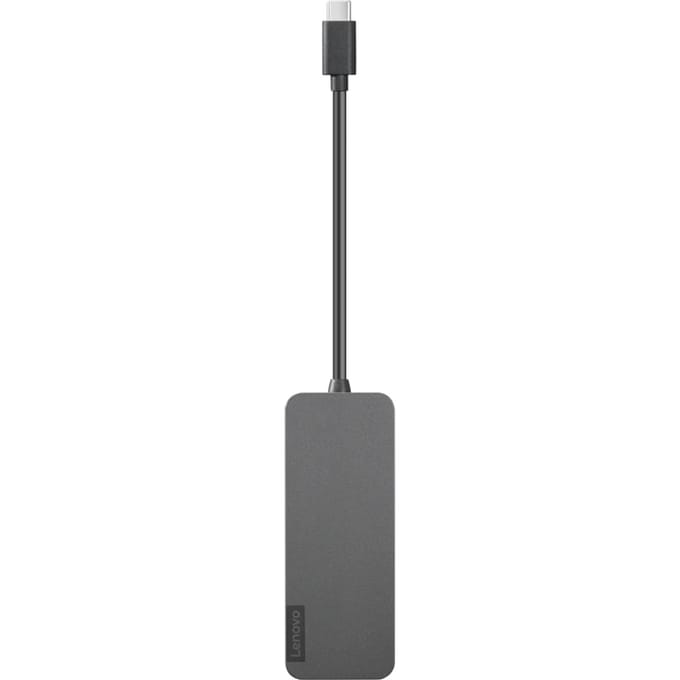 Lenovo 4X90X21427 laptop dock & poortreplicator USB 3.2 Gen 2 (3.1 Gen 2) Type-C Grijs