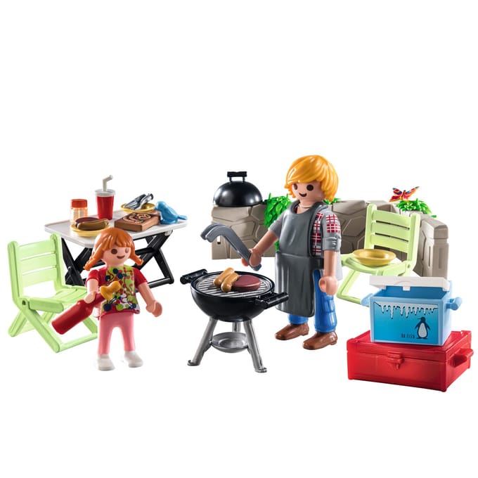 Playmobil 71427 Family Barbecue (kunststof, )