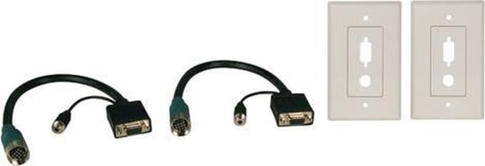Tripp Lite EZA-VGAAF-2 kabeladapter/verloopstukje HD15&3.5mm