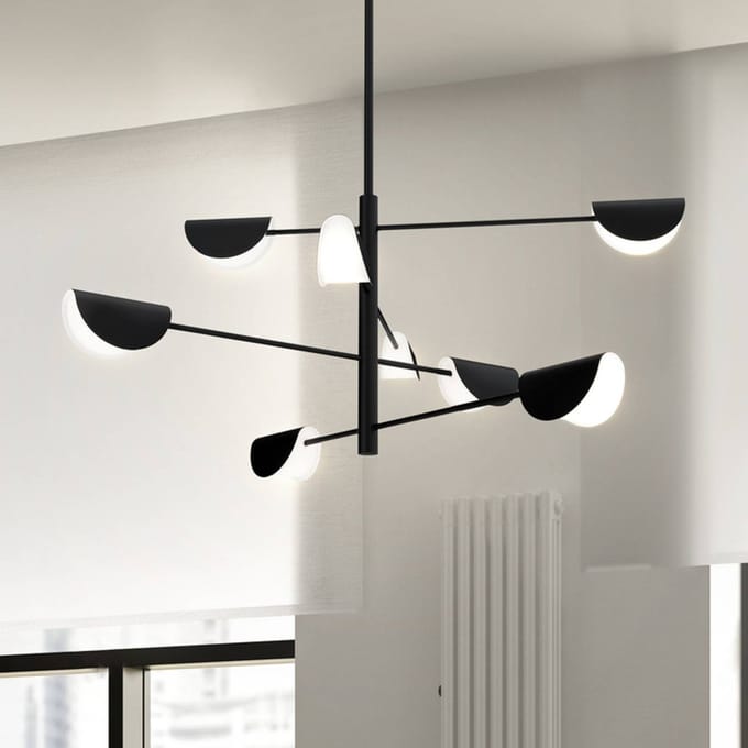 Maytoni Mollis hanglamp, 8-lamp