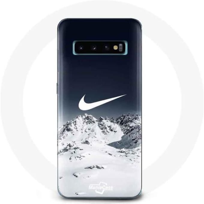 Coque pour Samsung Galaxy S10 Nike Logo Niege Hiver