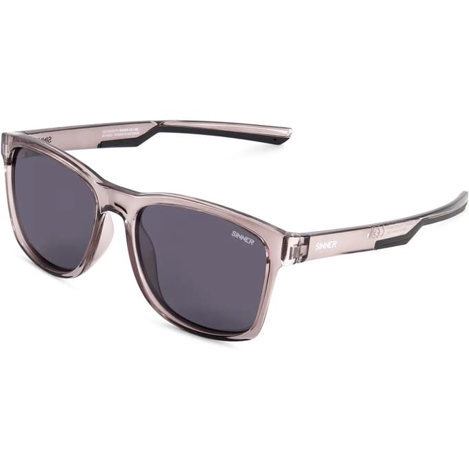 SINNER Zuni - Zonnebril - Polariserende SINTEC®-lenzen - Grijs/ Zwart - Unisex - One size - BIO based frame