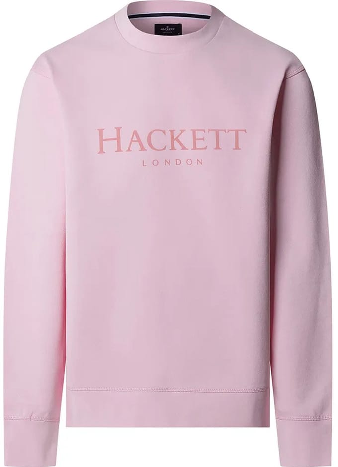 Hackett Heritage Ess Sweatshirt Roze S Man