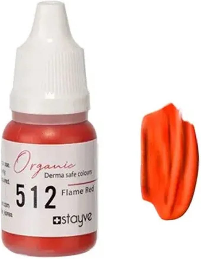Stayve Organic 512 Vlamrood / PMU Lip Colour Vlamrood 10 ml