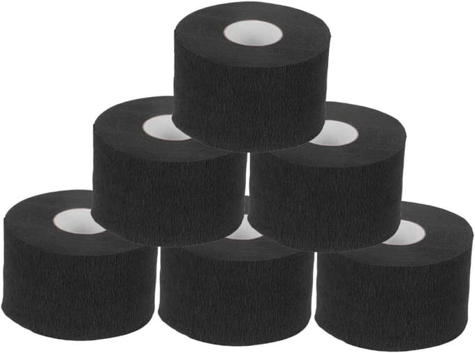 Nek Papier Rollen - Kappers Strips - Haarbehandelingen Uitvoeren - Absorbeert Transpiratie - 6 Rollen - Wit