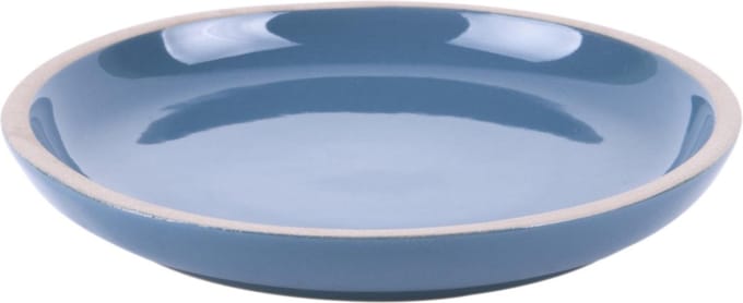 Present Time (Pt,) - Dinerbord Platter Brisk Small - Aardewerk - Blauw
