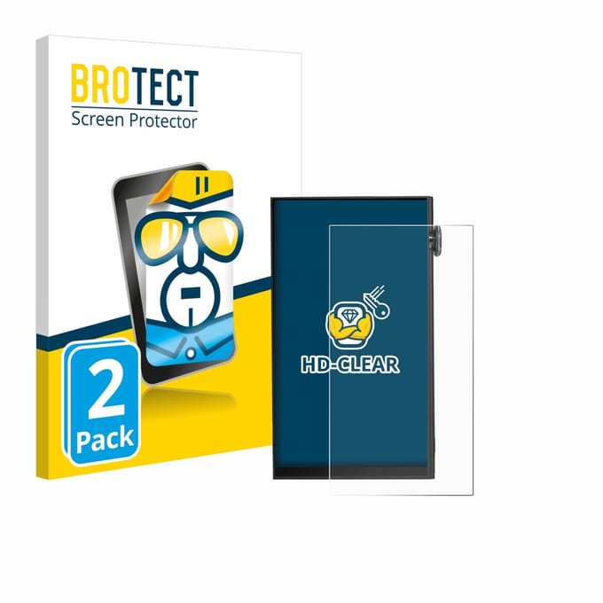 BROTECT - Screenprotector voor iBasso DX180 - Folie Beschermfolie transparant 2 Stuks