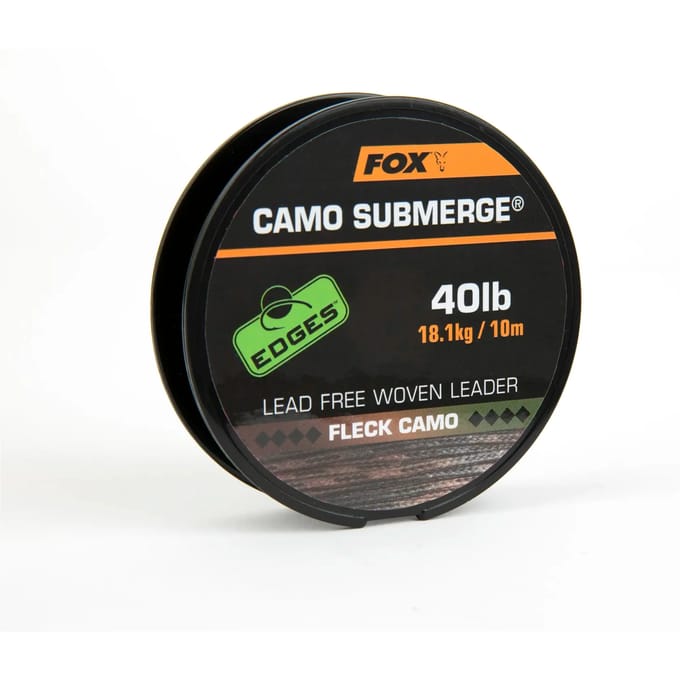 Gevlochten draad Fox Submerge Fleck Camo 40lb – 10m