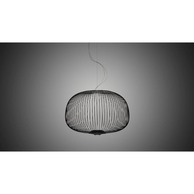 Foscarini Spokes 3 Hanglamp - zwart - dimbaar