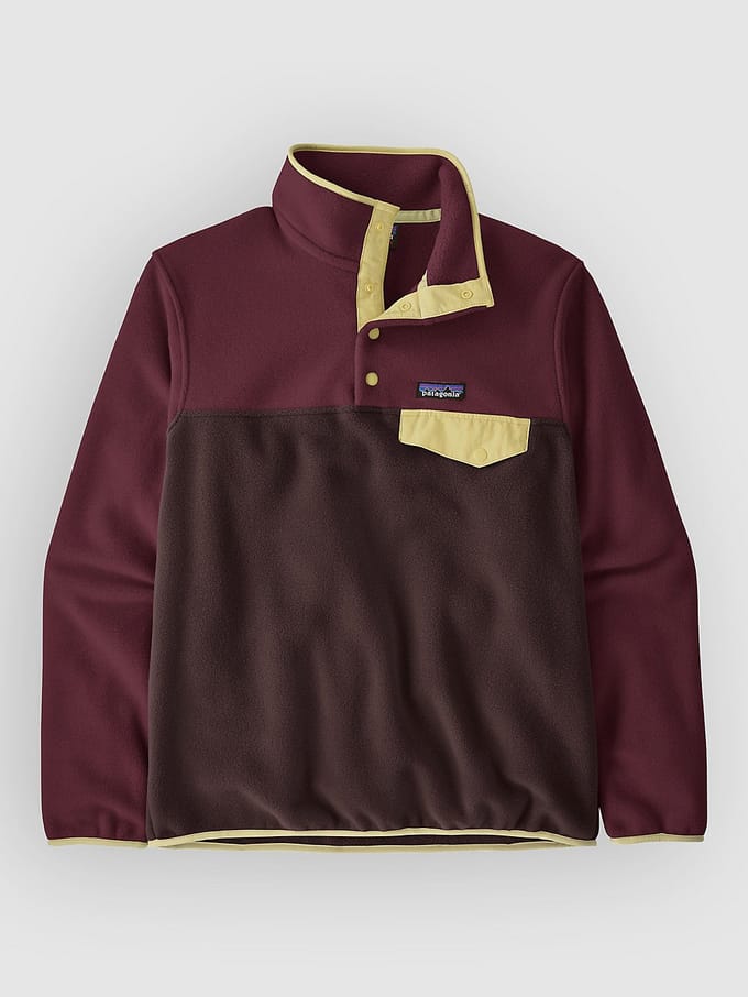 Patagonia LW Synch Snap-T Half-Zip Fleece Trui bruin