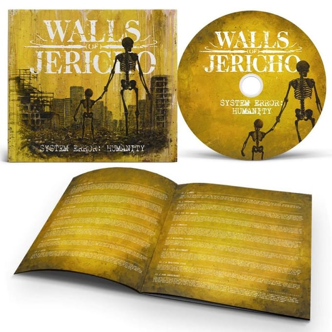 Walls Of Jericho CD - System Error: Humanity - voor Geen - standaard