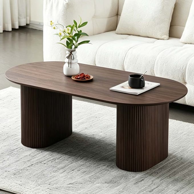 Milton & Oldbrook Salontafel Calais Walnootlook