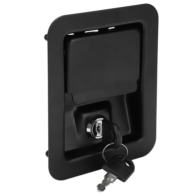 Generator Paneelvergrendeling RVS 4?Hoekmontage Stille Unit Accessoires met Sleutels black