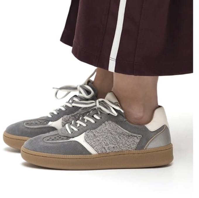 DWRS Mirabel teddy grey offwhite B11548-07 GRIJS