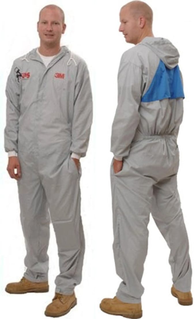 3M Herbruikbare Spuitoverall Grijs - maat M