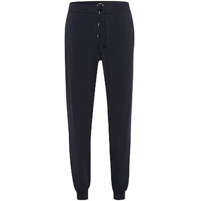 Lange jerseybroek Van BOSS blauw