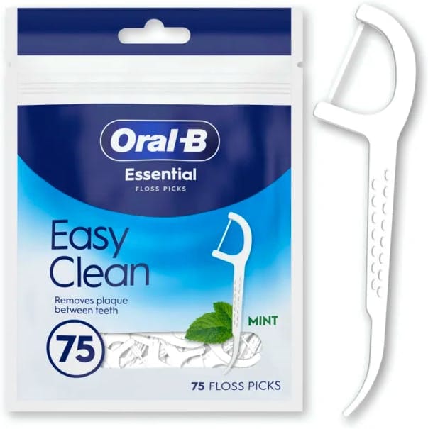 Oral-B Easy Clean Interdental Floss Picks Mint 75 st