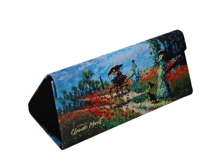 Carmani Opvouwbaar Brillenkoker - Claude Monet Kunst