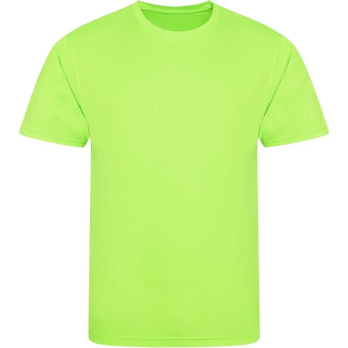 Herensportshirt 'Cool Smooth' Electric Green - S