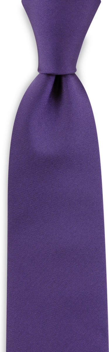 JB Collection - Stropdassen - stropdas paars smal - paars