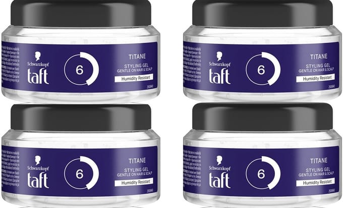 Taft Titane Gel - Voordeelverpakking 4 x 250 ml Pot