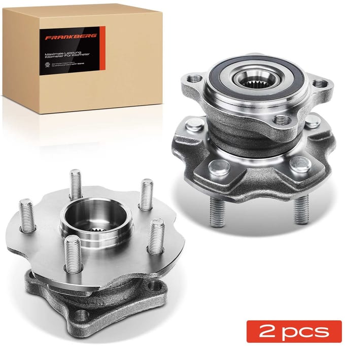 Frankberg 2x Wielnaaf Set Achter voor Lexus RX L1 L2