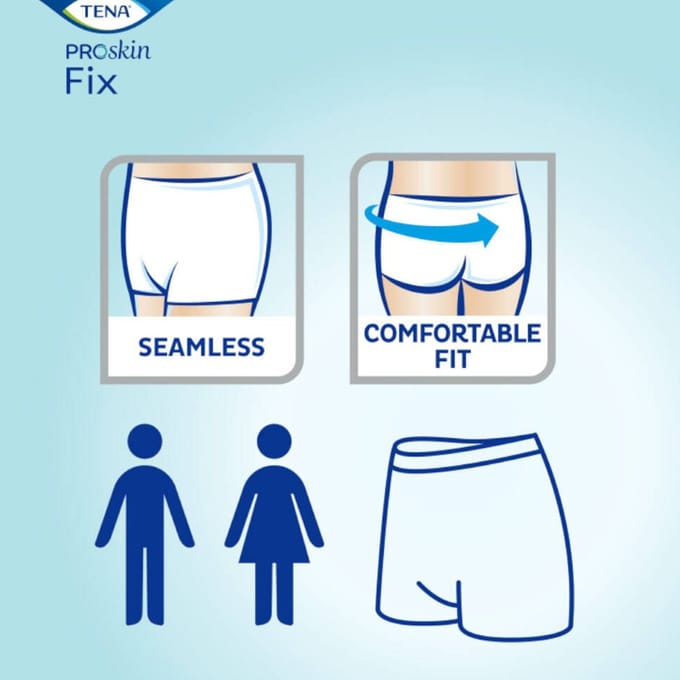 TENA ProSkin Fix Stretchbroekjes Small 5 Verband