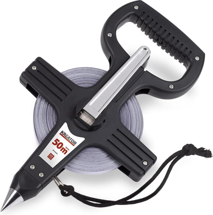 Kreator KRT702050 Rolmaat - 50m - Staal