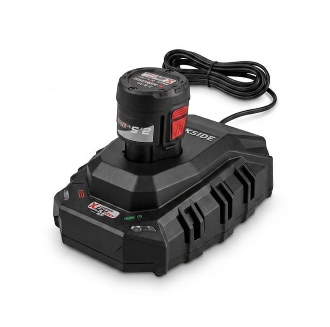 PARKSIDE PERFORMANCE® 12V 2,5Ah Accu met 6A oplader