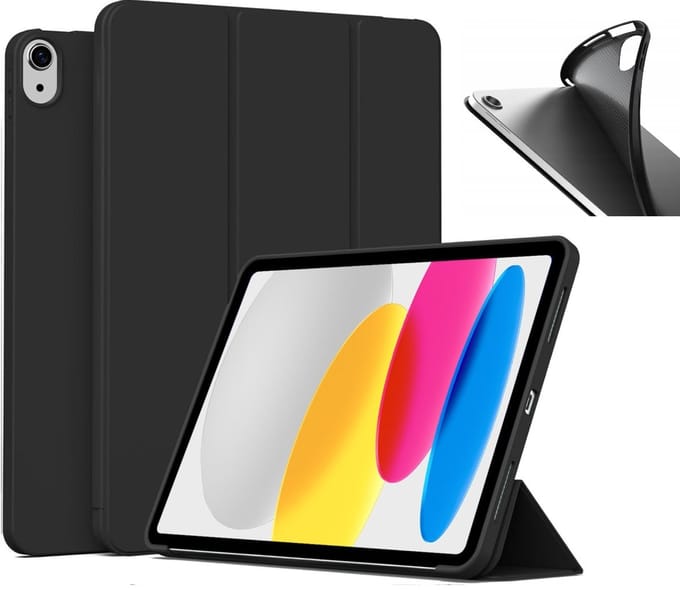 EtuiTab - Smart Case - iPad Air 11" 6e/7e Gen - Tri-Fold - Auto Wake/Sleep