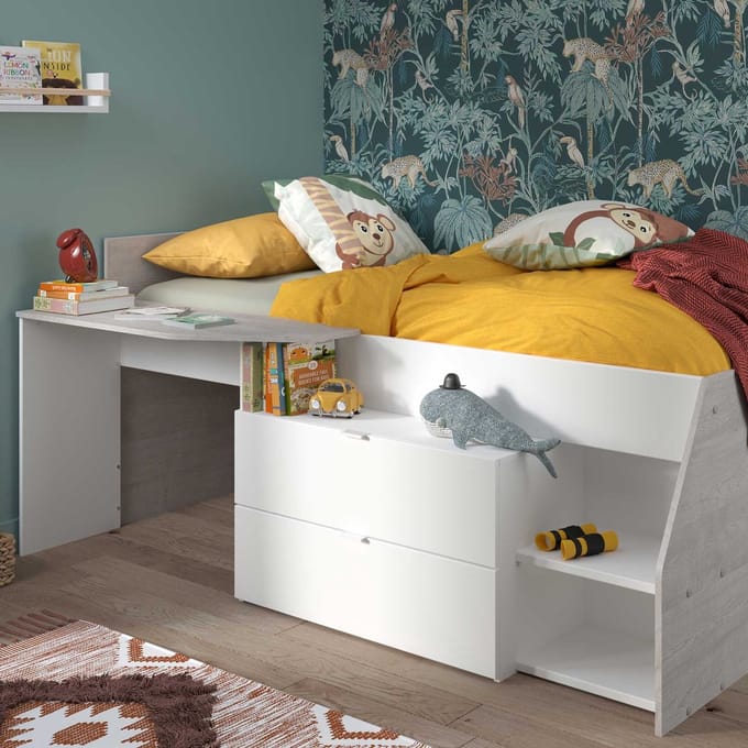 Parisot - Kajuitbed Milky - 90x200